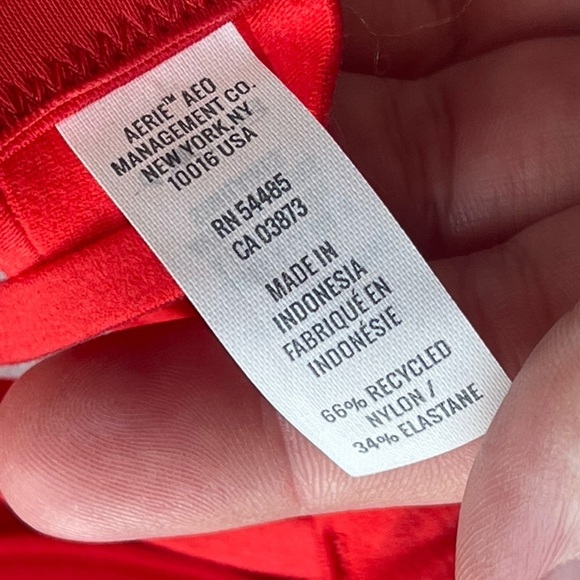 Aerie NWT full coverage red underwire tshirt bra - Picture 8 of 8